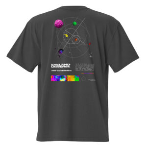 T-shirt oversize Eyeland MTP Constellation