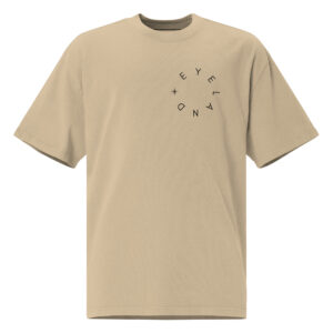 T-shirt Oversize Eyeland Beige