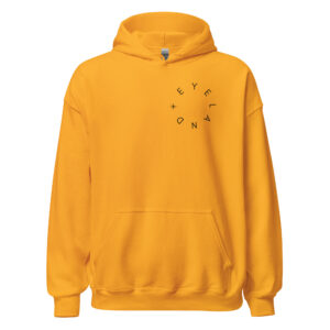 Sweat à capuche Eyeland Jaune