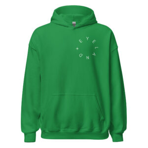 Sweat à capuche Eyeland Vert