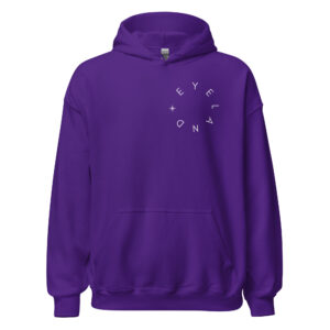 Sweat à capuche Eyeland Violet