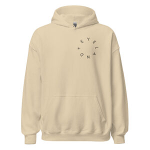 Sweat à capuche Eyeland Beige